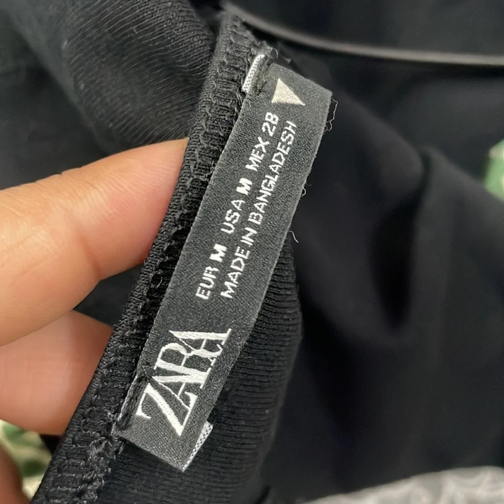 ZARA Rib Bandeau top - Picture 9 of 16